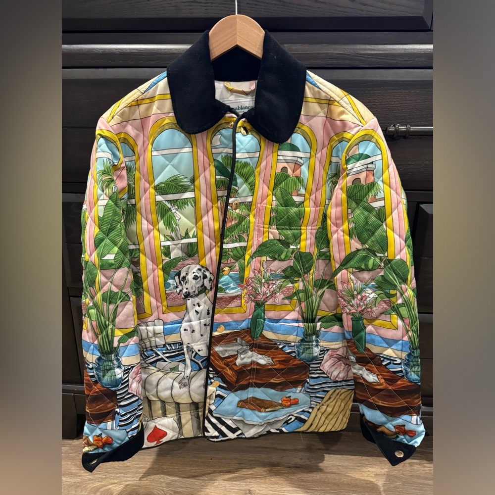 Authentic Casablanca Dreamhouse padded jacket